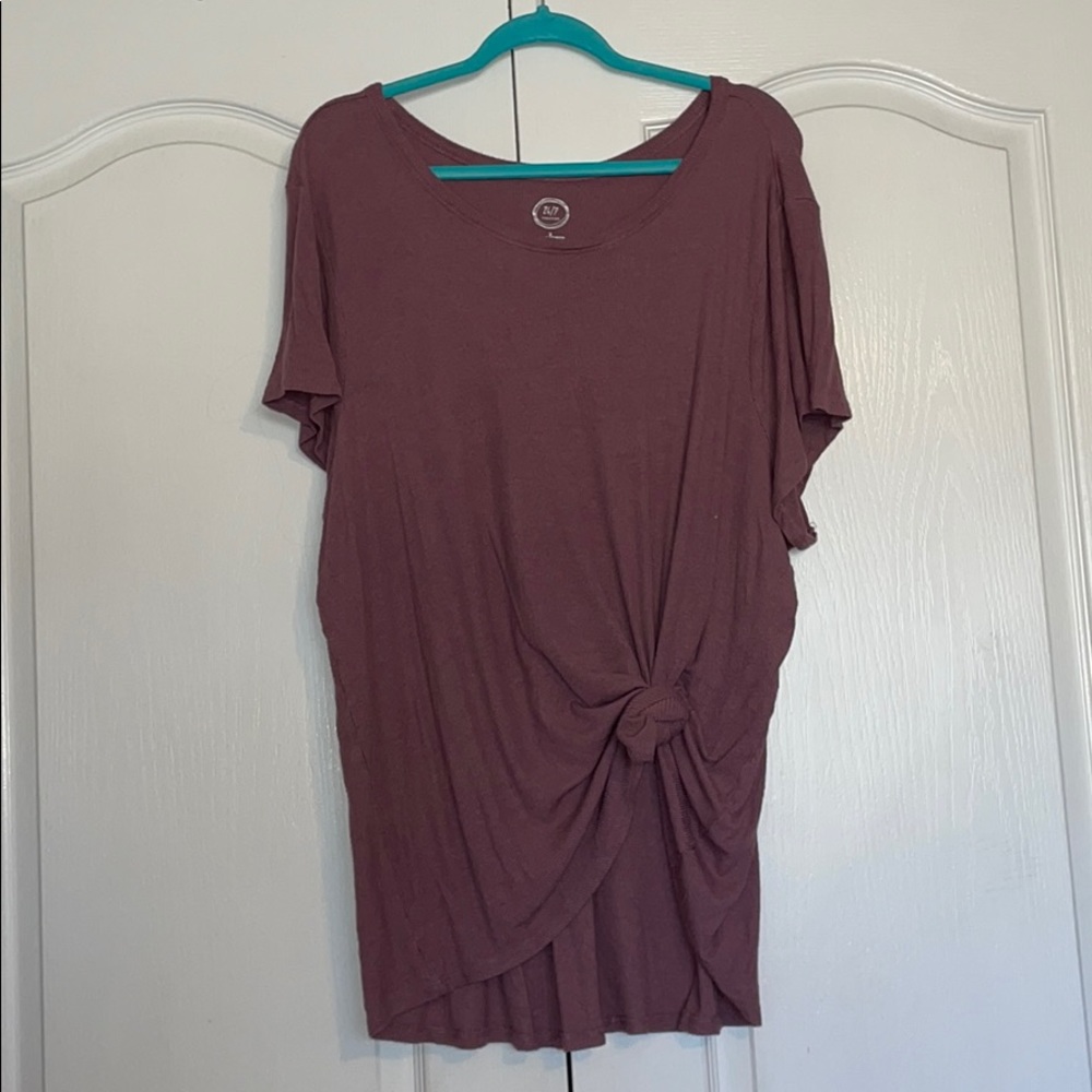 MAURICES 24/7 ribbed tee